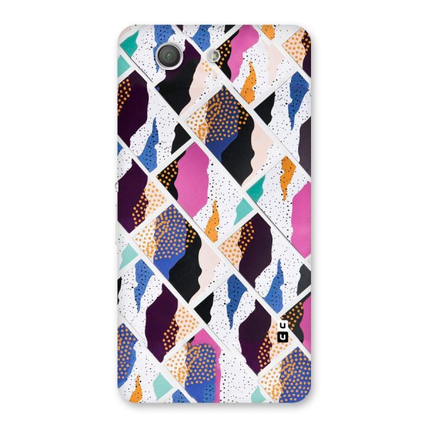 Abstract Polka Back Case for Xperia Z3 Compact