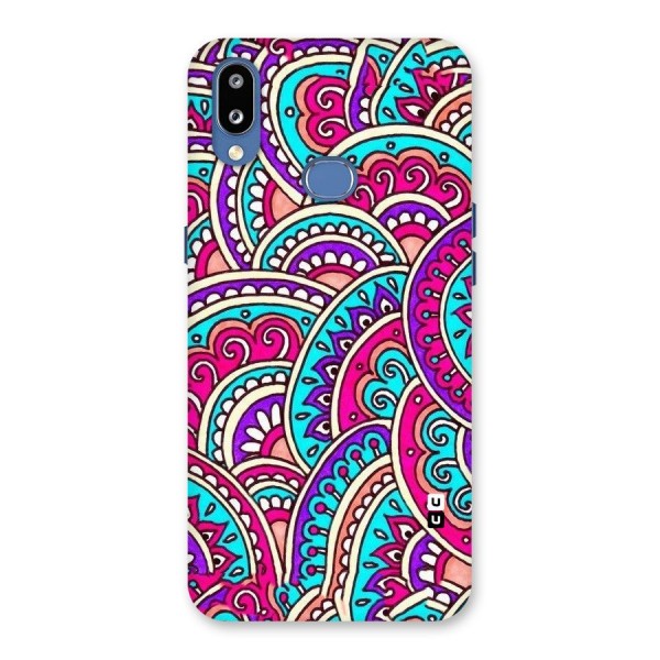 Abstract Rangoli Design Back Case for Galaxy M01s