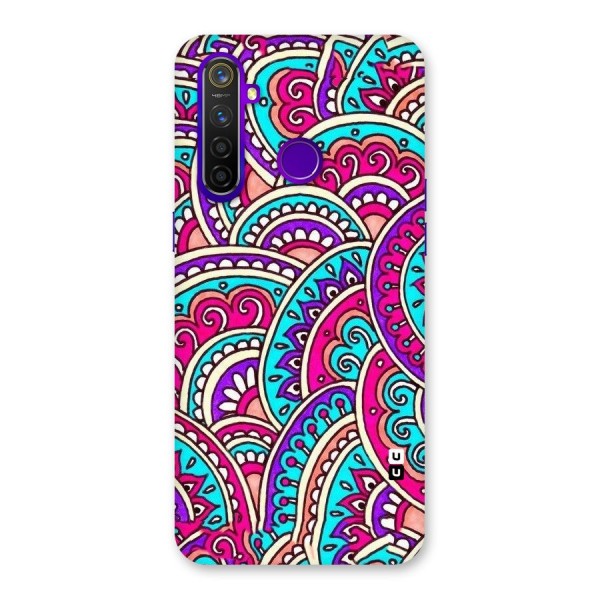 Abstract Rangoli Design Back Case for Realme 5 Pro