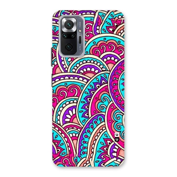 Abstract Rangoli Design Back Case for Redmi Note 10 Pro Max