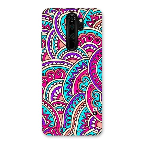 Abstract Rangoli Design Back Case for Redmi Note 8 Pro