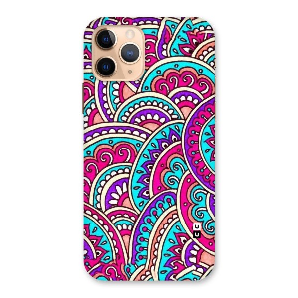 Abstract Rangoli Design Back Case for iPhone 11 Pro