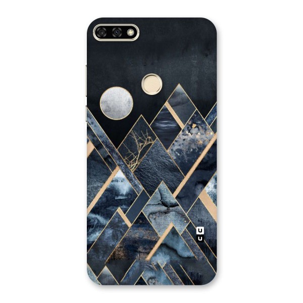 Abstract Scenic Design Back Case for Honor 7A