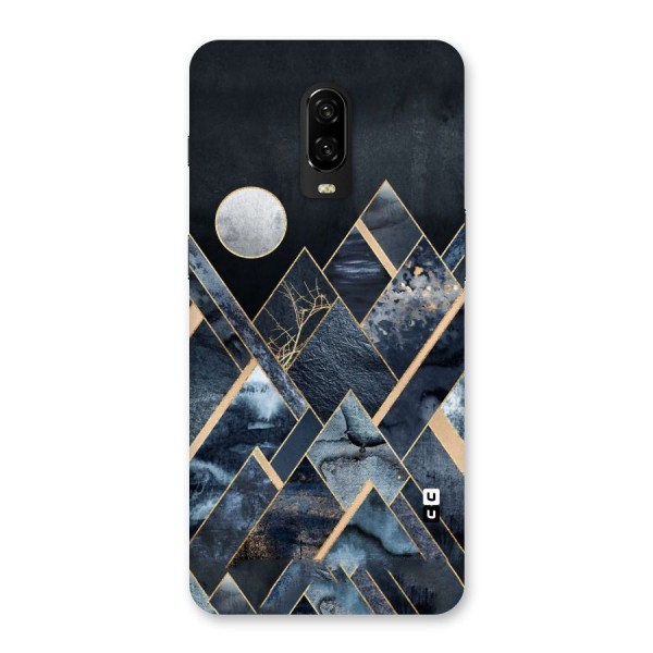 Abstract Scenic Design Back Case for OnePlus 6T