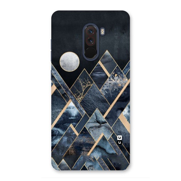 Abstract Scenic Design Back Case for Poco F1