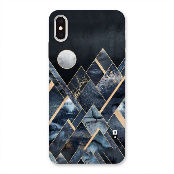 Abstract Scenic Design Back Case for iPhone XS Max