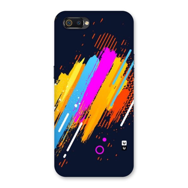 Abstract Shades Back Case for Realme C2