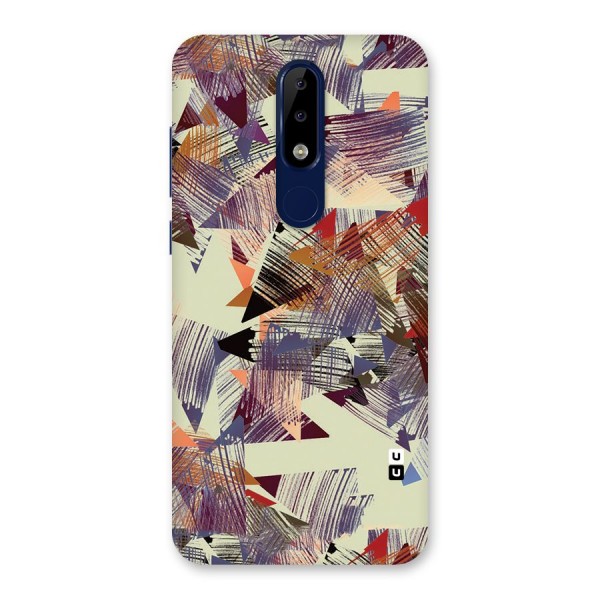Abstract Sketch Back Case for Nokia 5.1 Plus
