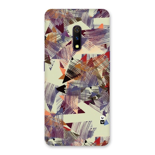 Abstract Sketch Back Case for Realme X
