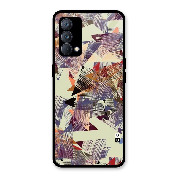 Abstract Sketch Glass Back Case for Realme GT Master Edition