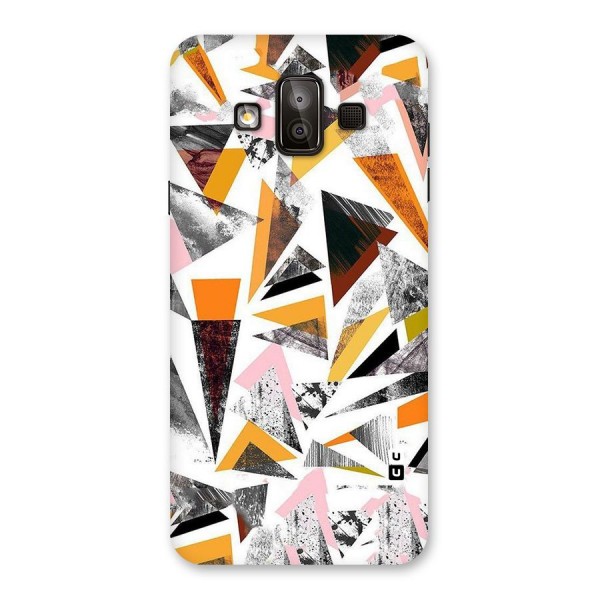 Abstract Sketchy Triangles Back Case for Galaxy J7 Duo
