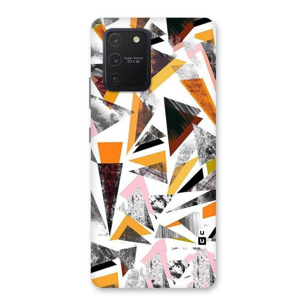 Abstract Sketchy Triangles Back Case for Galaxy S10 Lite
