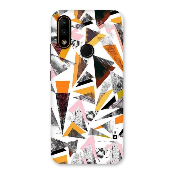 Abstract Sketchy Triangles Back Case for Lenovo A6 Note
