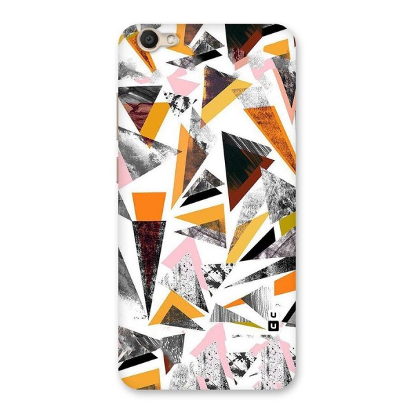 Abstract Sketchy Triangles Back Case for Vivo Y67