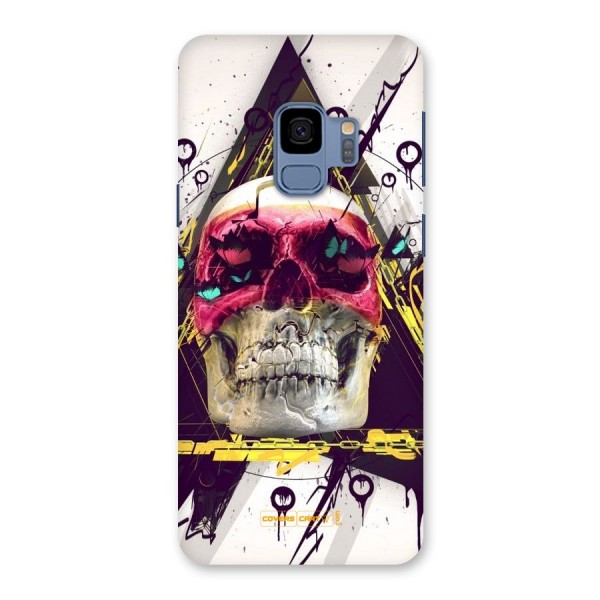 Abstract Skull Back Case for Galaxy S9