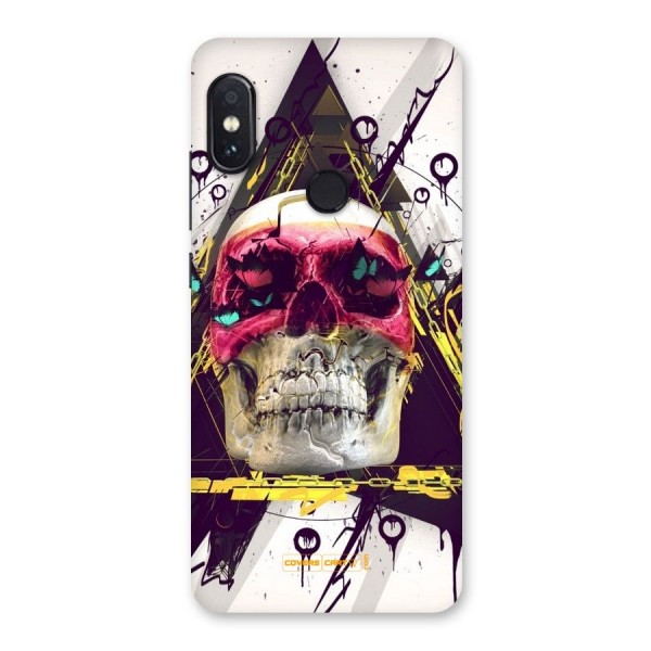 Abstract Skull Back Case for Redmi Note 5 Pro