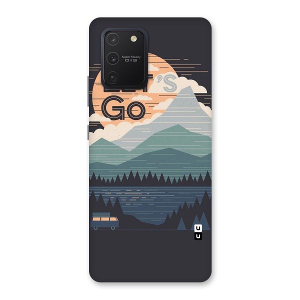 Abstract Travel Back Case for Galaxy S10 Lite