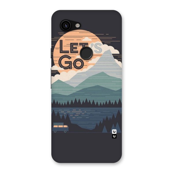 Abstract Travel Back Case for Google Pixel 3a