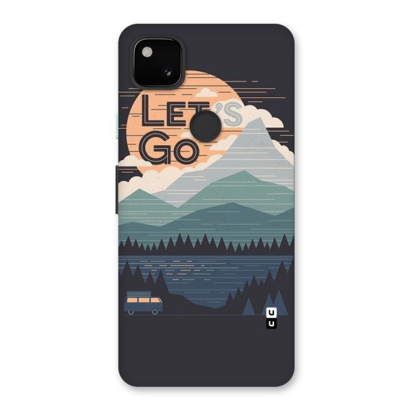 Abstract Travel Back Case for Google Pixel 4a