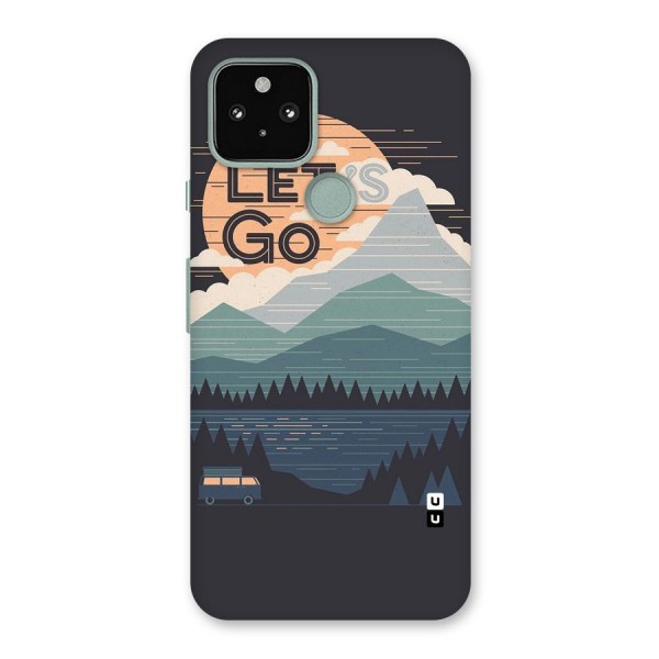 Abstract Travel Back Case for Google Pixel 5