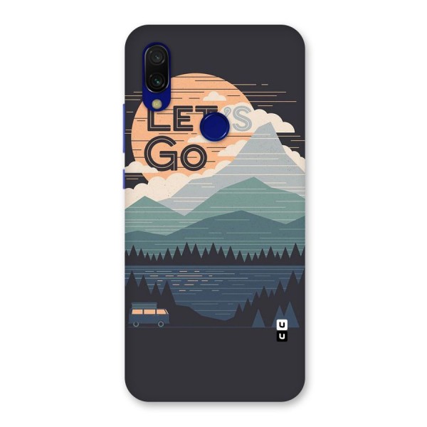 Abstract Travel Back Case for Redmi Y3