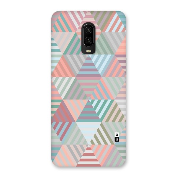 Abstract Triangle Lines Back Case for OnePlus 6T