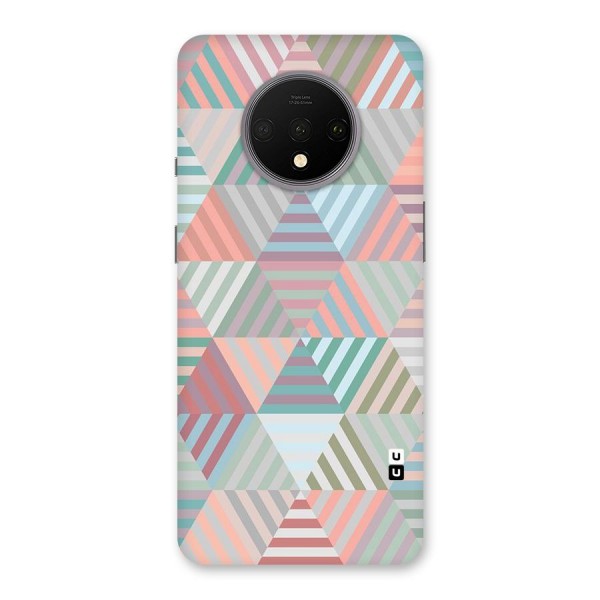 Abstract Triangle Lines Back Case for OnePlus 7T