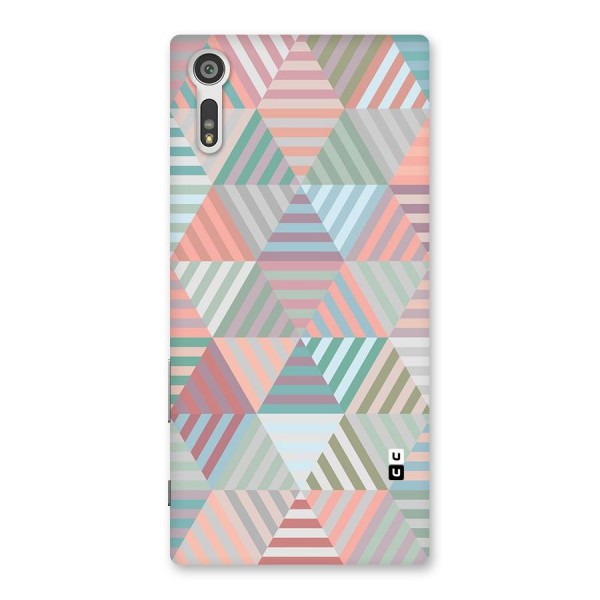 Abstract Triangle Lines Back Case for Xperia XZ