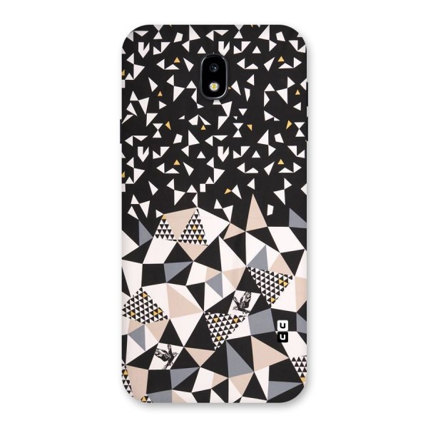 Abstract Varied Triangles Back Case for Galaxy J7 Pro
