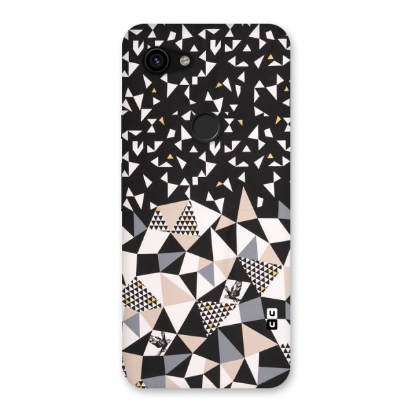 Abstract Varied Triangles Back Case for Google Pixel 3a