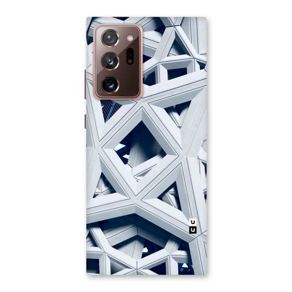 Abstract White Lines Back Case for Galaxy Note 20 Ultra