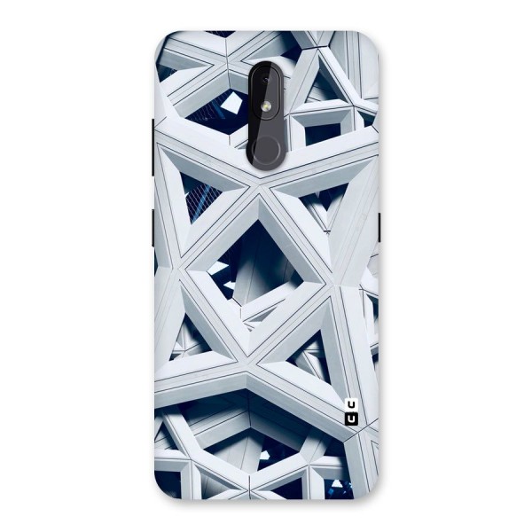 Abstract White Lines Back Case for Nokia 3.2