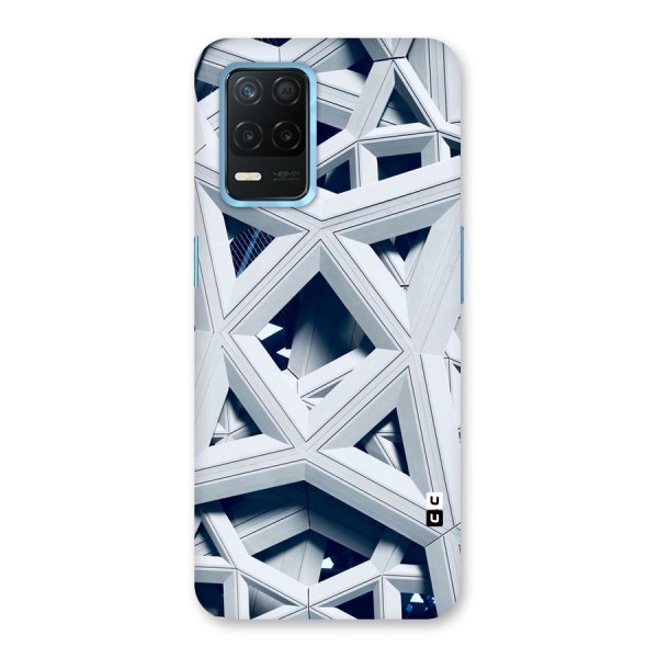Abstract White Lines Back Case for Realme 8s 5G
