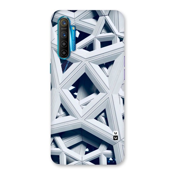 Abstract White Lines Back Case for Realme XT