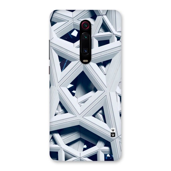 Abstract White Lines Back Case for Redmi K20 Pro