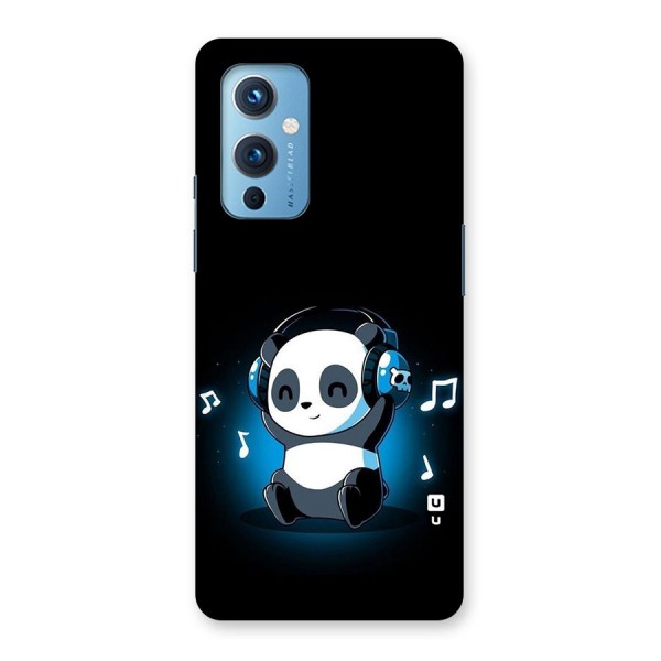 Adorable Panda Enjoying Music Back Case for OnePlus 9