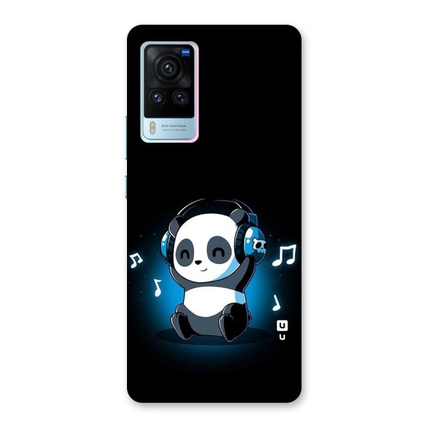 Adorable Panda Enjoying Music Back Case for Vivo X60 Pro