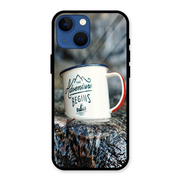 Adventure Begins Glass Back Case for iPhone 13 Mini