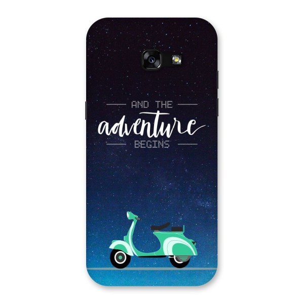 Adventure Scooter Back Case for Galaxy A5 2017