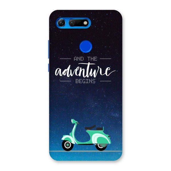 Adventure Scooter Back Case for Honor View 20