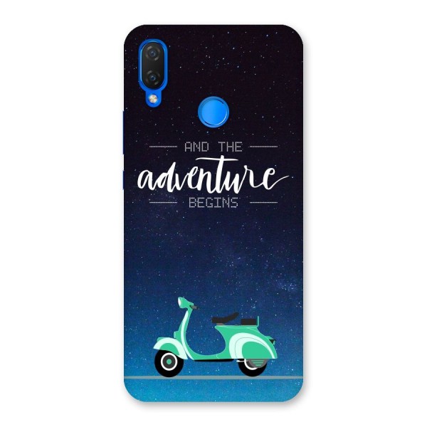Adventure Scooter Back Case for Huawei P Smart+