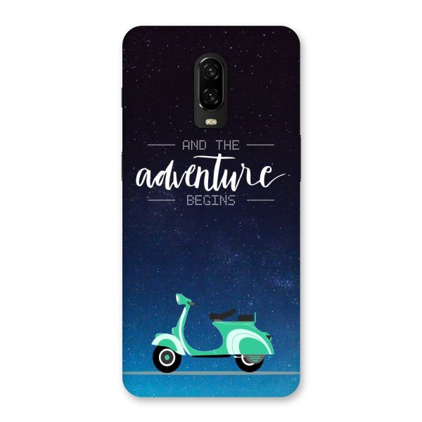 Adventure Scooter Back Case for OnePlus 6T