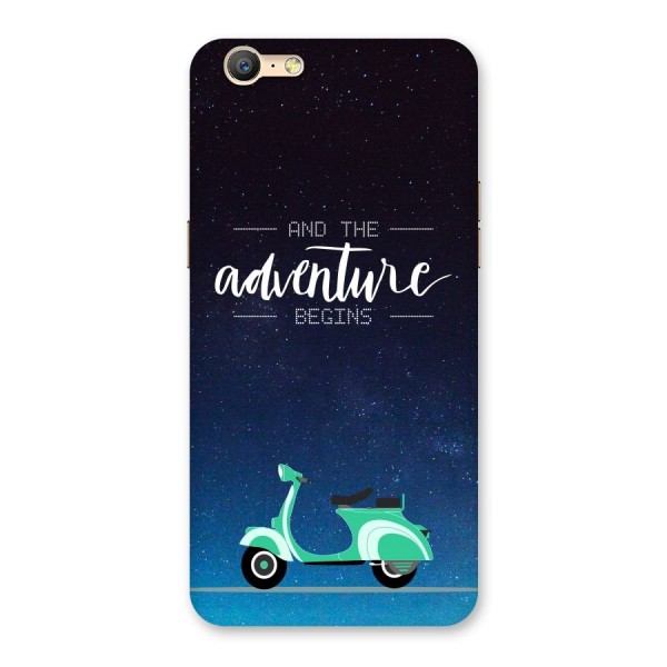 Adventure Scooter Back Case for Oppo A39