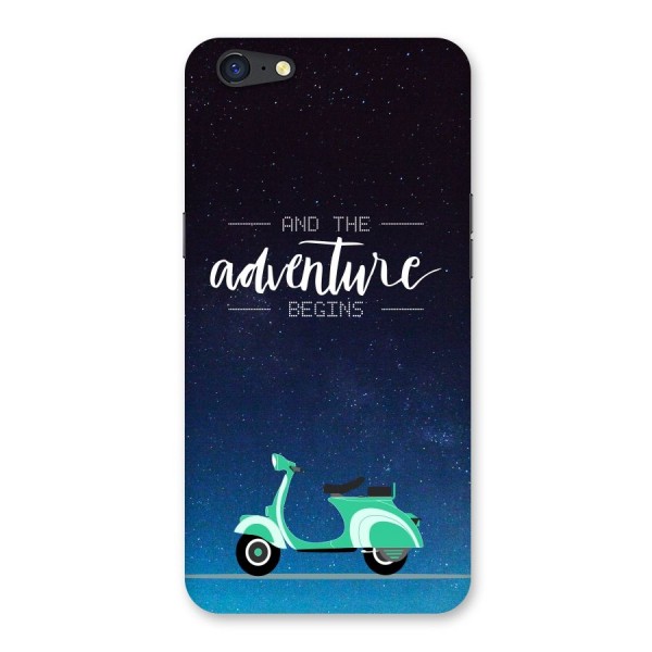 Adventure Scooter Back Case for Oppo A71