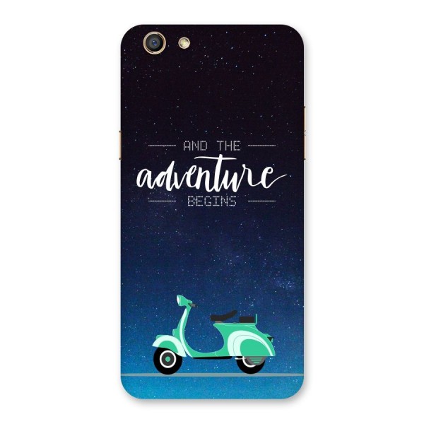 Adventure Scooter Back Case for Oppo F3