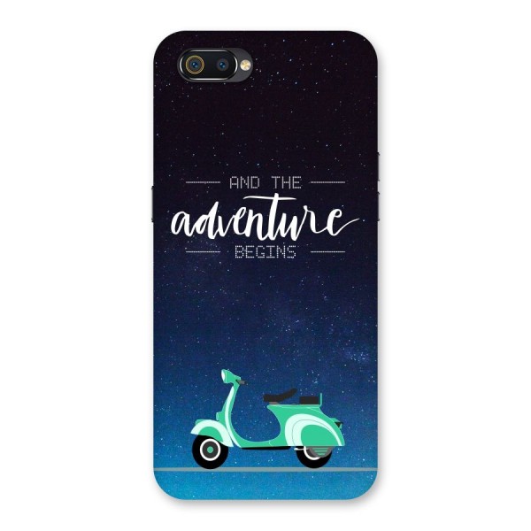 Adventure Scooter Back Case for Realme C2