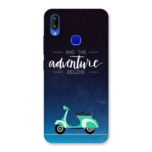 Adventure Scooter Back Case for Vivo Y91
