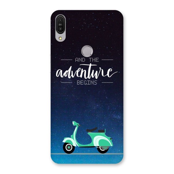 Adventure Scooter Back Case for Zenfone Max Pro M1