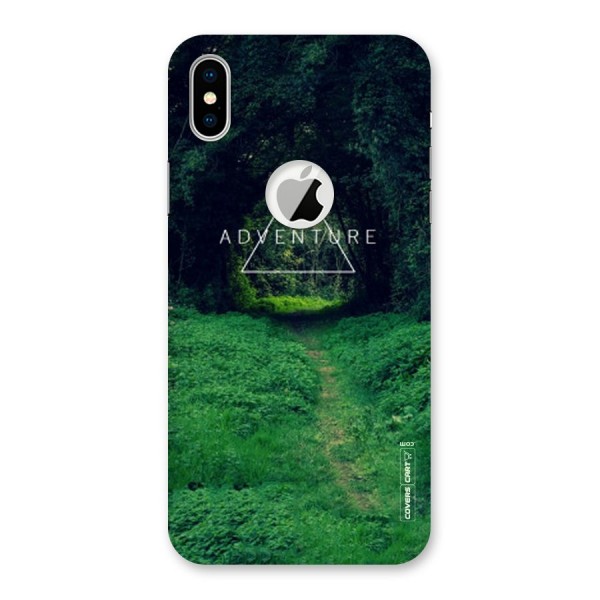 Adventure Take Back Case for iPhone XS Logo Cut
