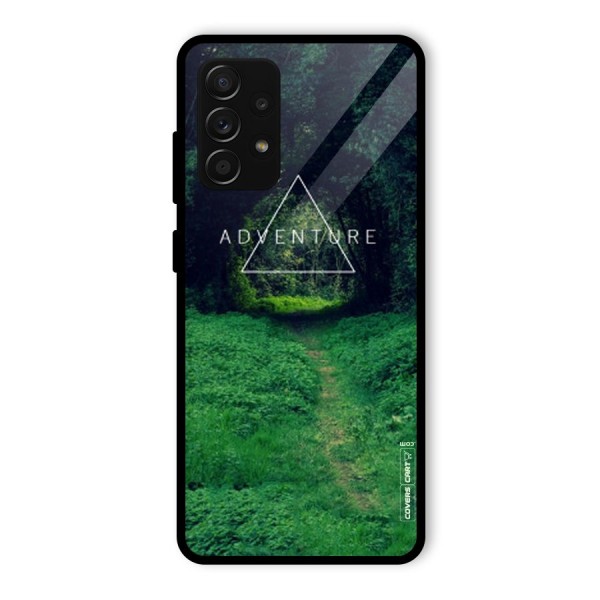 Adventure Take Glass Back Case for Galaxy A53 5G